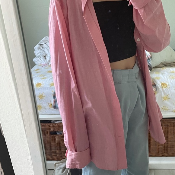 Pink Button-Up - Picture 2 of 5